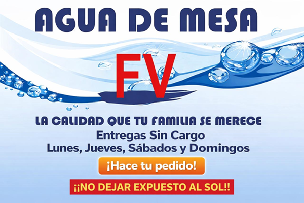 Agua de Mesa FV